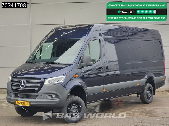 Mercedes-Benz Sprinter 319 CDI Automaat 4x4 L3H2 Blauw Metalli