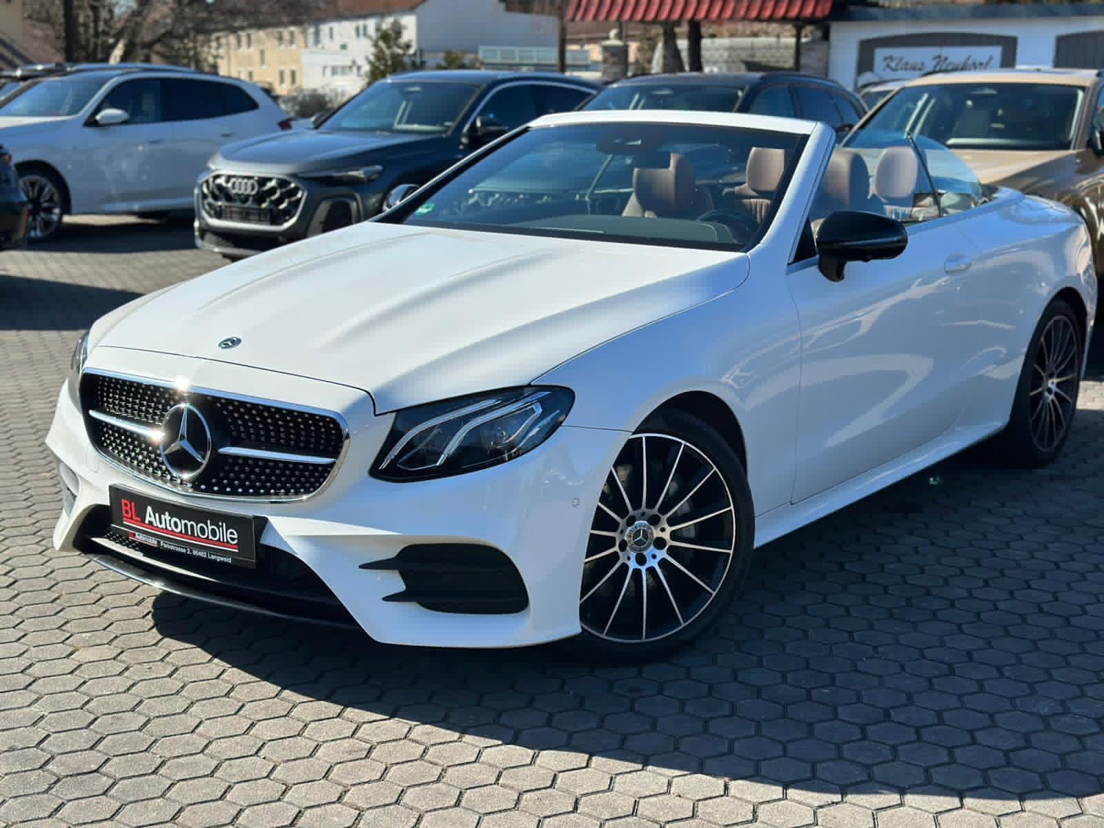 Mercedes-Benz E400d Cabrio 4M AMG.BURMESTER.WIDE.20 ZOLL.360°
