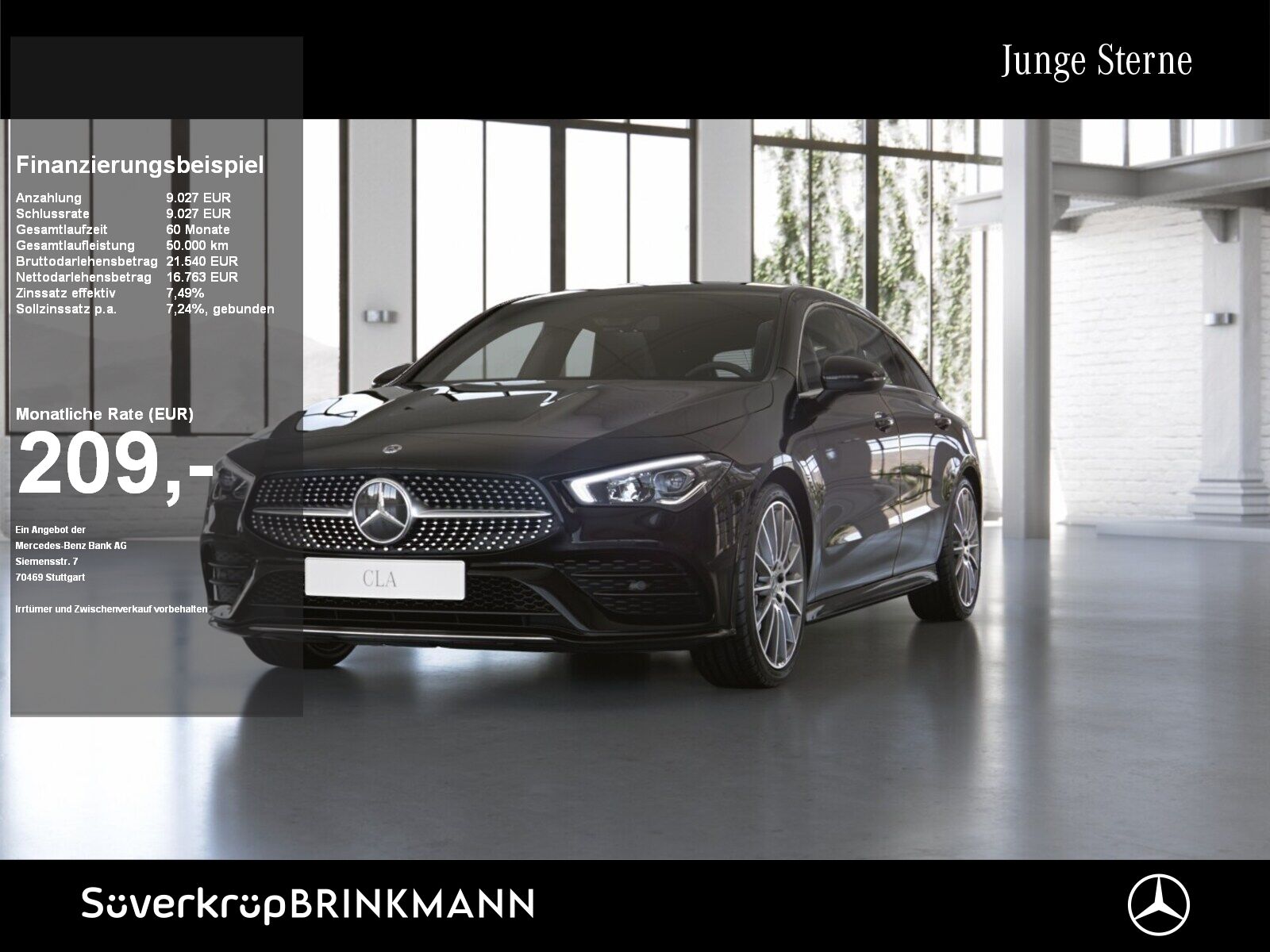 MERCEDES-BENZ CLA 200 Shooting Brake AMG DISTR KAMERA SPUR PDC
