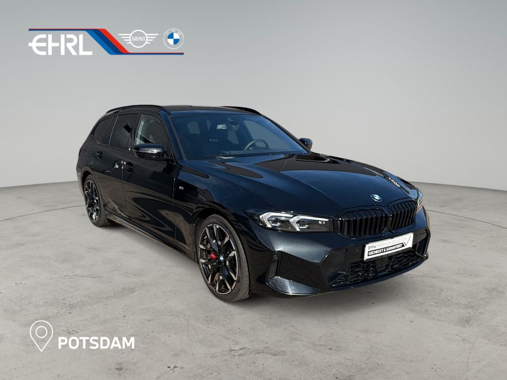 BMW 330 2026 г. Чёрный, пробег 7443 км