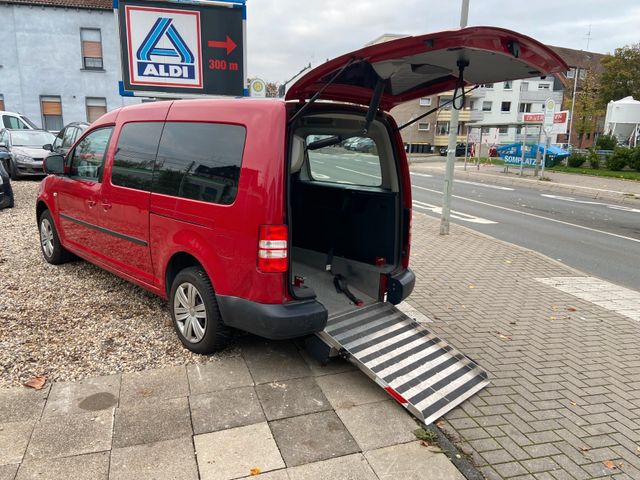 Volkswagen Caddy 1,6TDI  DSG Maxi  5-Sitze BEHINTERTGERECHT