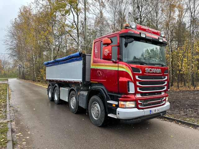 Scania R 500 8X4 TIPPER FULL STEEL