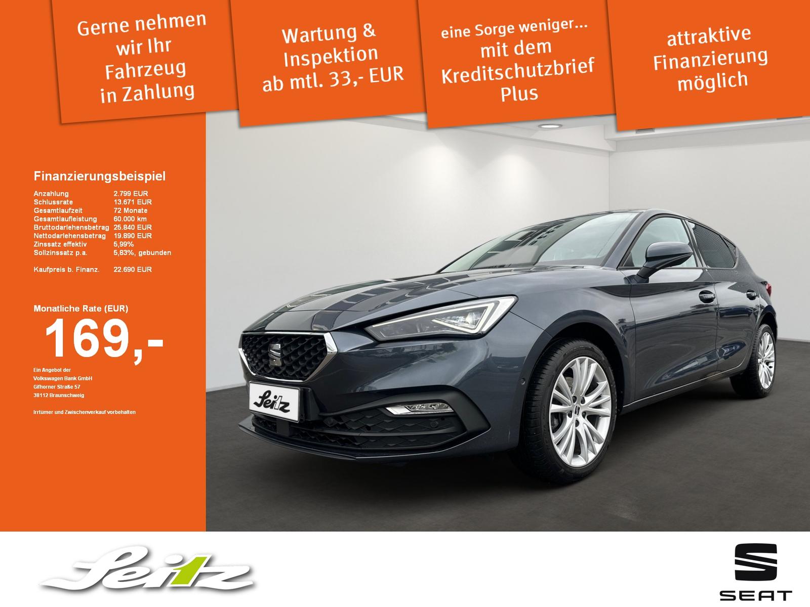 Seat Leon 1.5 TSI Style *MATRIX*NAVI*KAMERA*