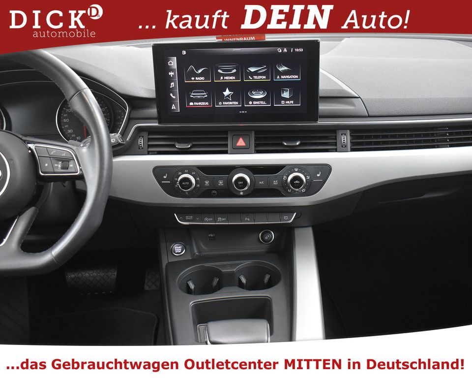 Audi A4 Av 40d S-Tr. Sport NAVI+LED+SHZ+KAM+DAB+TEMP+