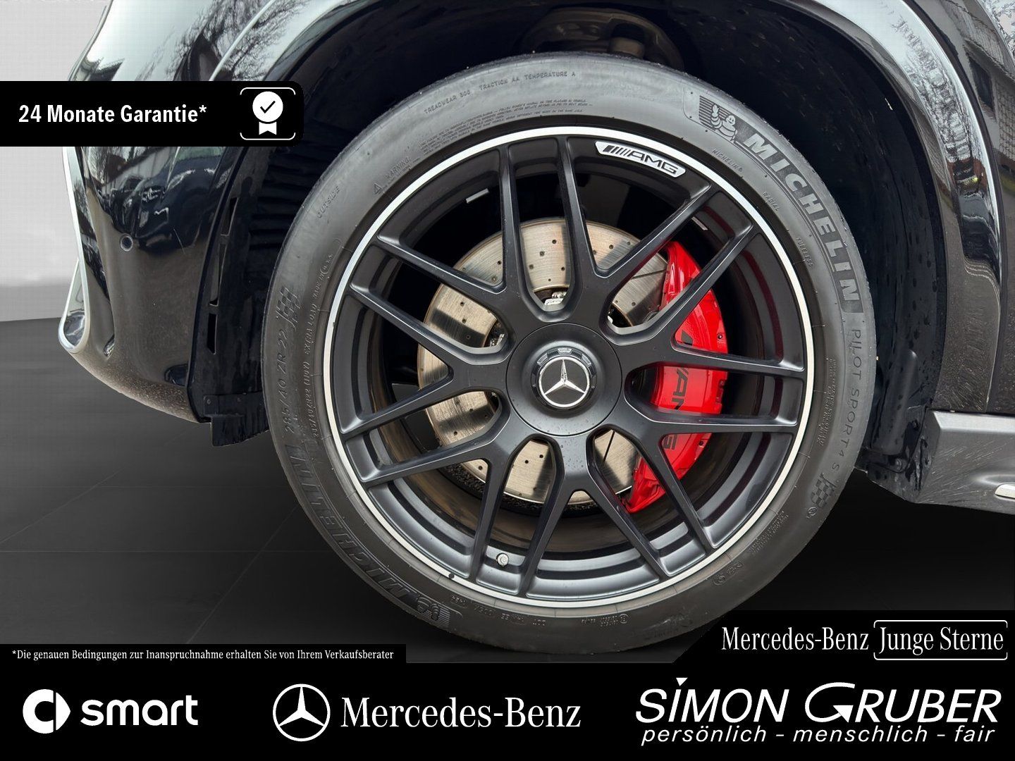 Fahrzeugabbildung Mercedes-Benz GLE 63 S 4M Coupé AMG HUD Sitzklima Massage 22``