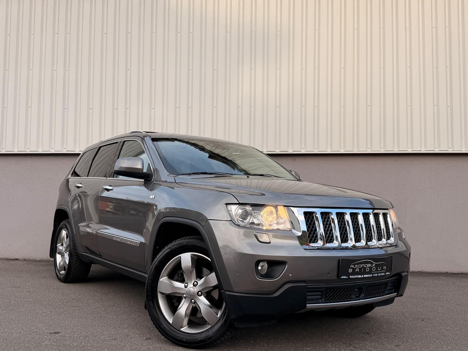 Jeep Grand Cherokee 3.0 CRD Overland | 241 ch | BVA | Cuir Nappa ventilé | Toit panoramique | Caméra de recul | Attelage