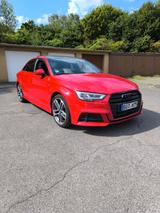 Audi A3 Limousine 35 TFSI S line Aut.  - Audi A3: Rot, Leder