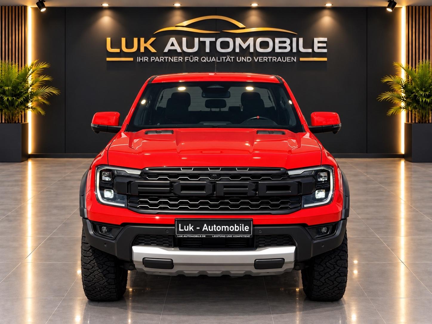 Ford Ranger Raptor e-4WD Doppelkabine°B&O°360Cam°Ahk