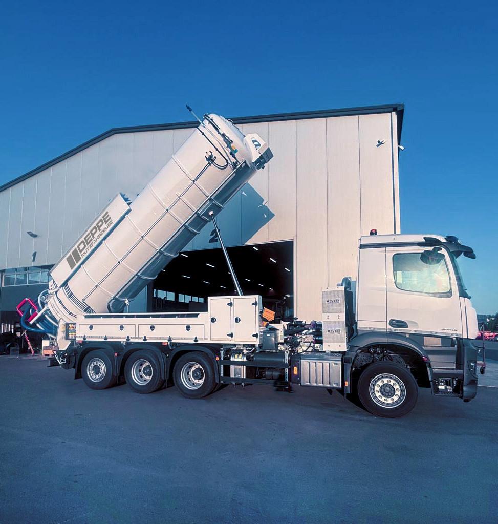 MAN TGS 32.480 6X2 Saug-Druck Spüler Kipper