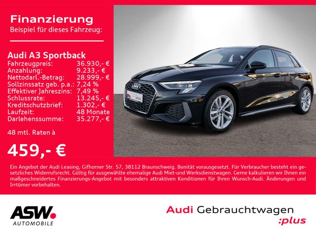 Audi A3 Sportback Sline 30TDI Stroni Navi LED AHK ACC