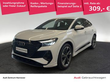 Audi Leasingangebot: Audi Q4 Sportback e-tron S line 40 Standklima Kamera