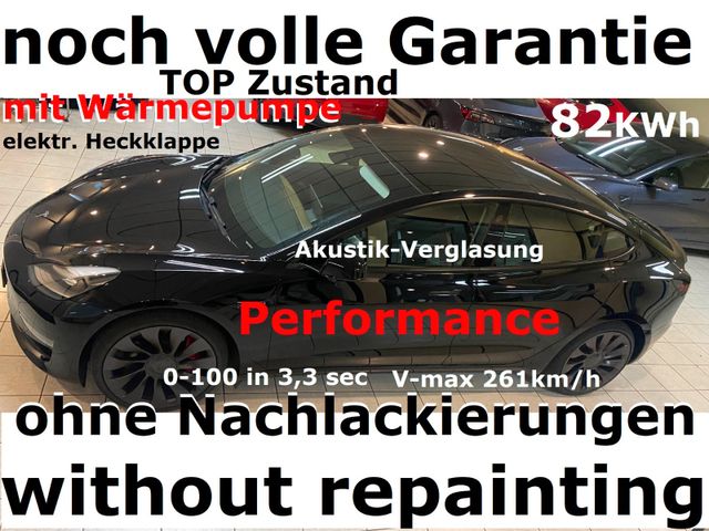 Tesla Model 3 Performance noch volle Garantie