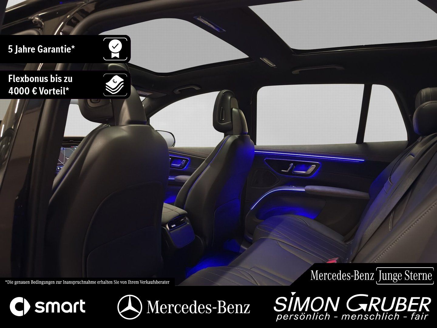 Fahrzeugabbildung Mercedes-Benz EQS 500 4M SUV AMG Pano DigiLight Airmatic 360