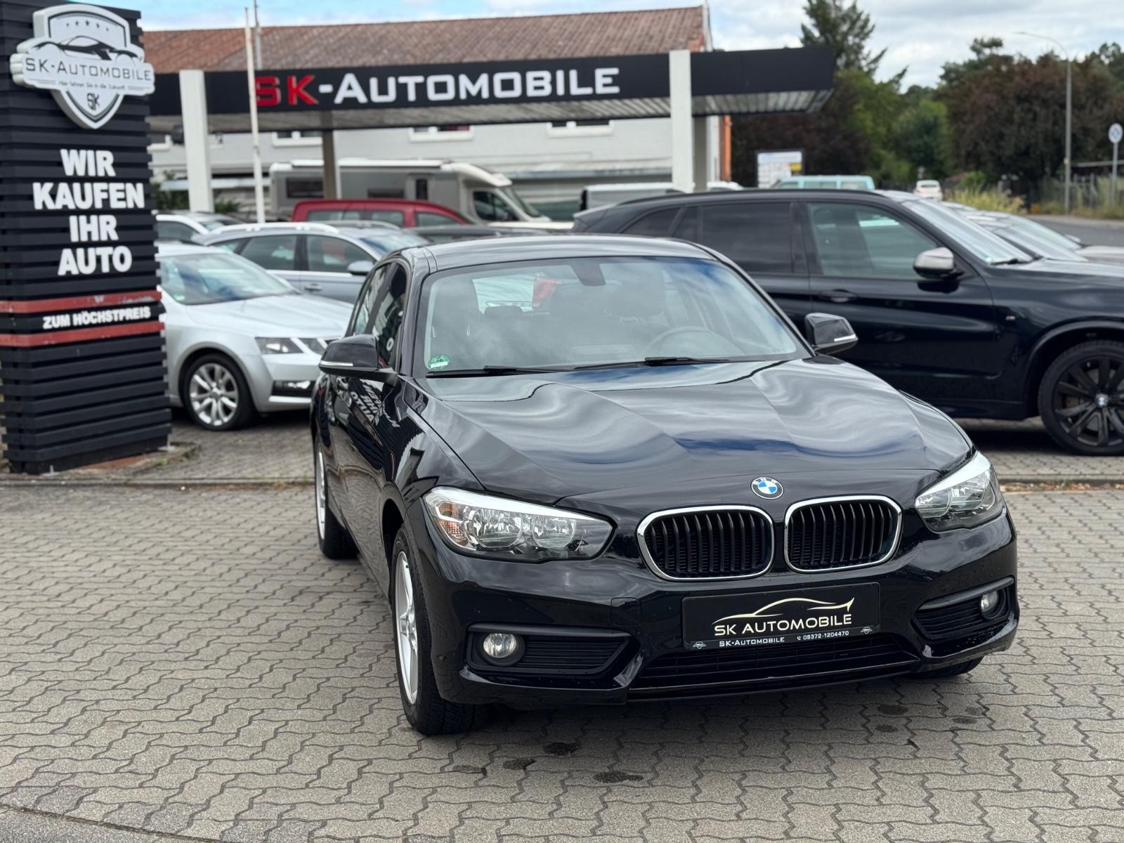 BMW 116d NAVI-PDC-SHZ-TEMPOMAT-AUTOMATIK-SCHECKHEFT