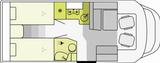 Etrusco T 7300 SB Mod. 2025, Complete Selektion, Hubbett - Etrusco T 7300 SB