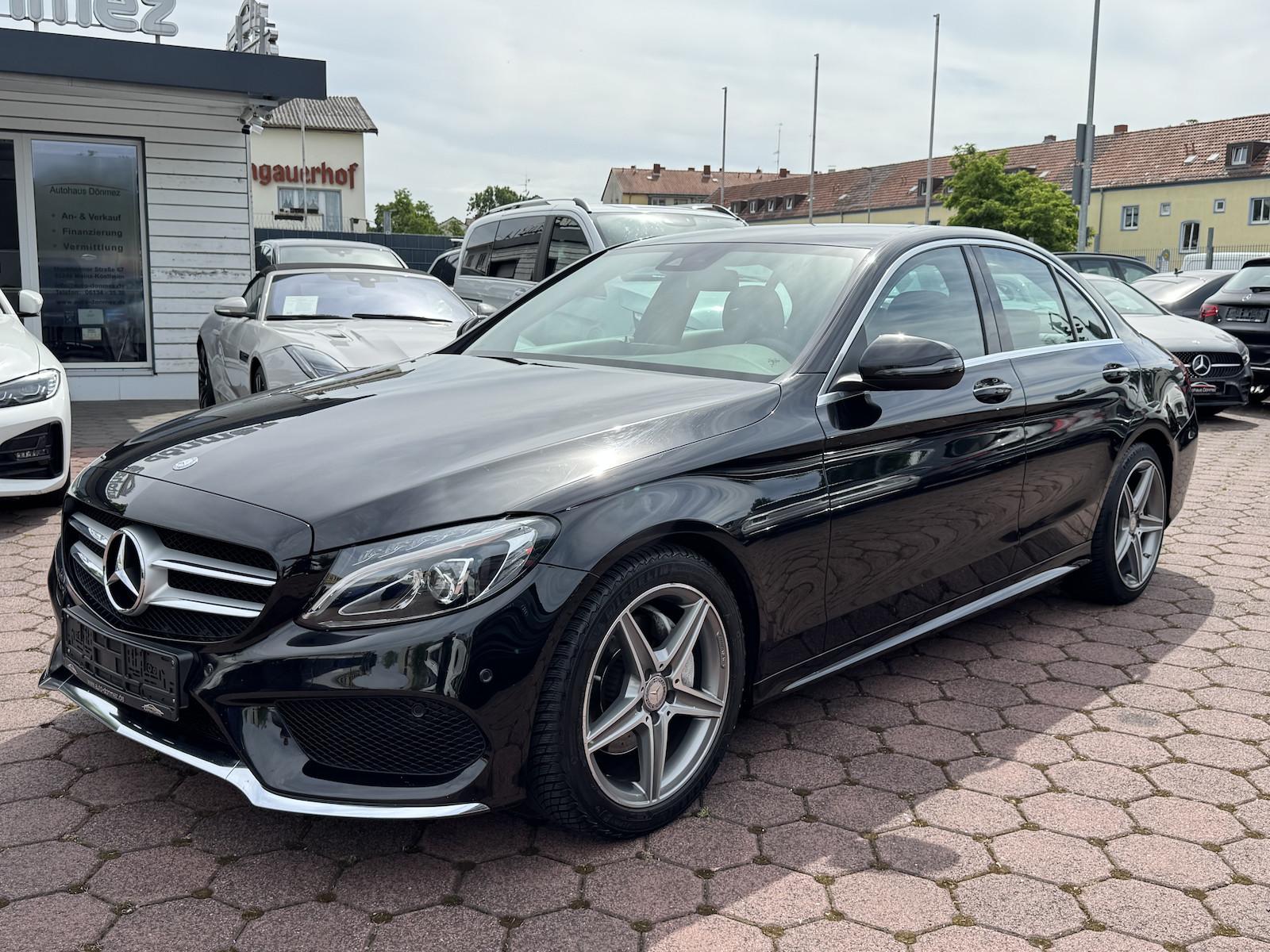 Mercedes-Benz C 220 d AMG Line RFKA NAVI LED LEDER