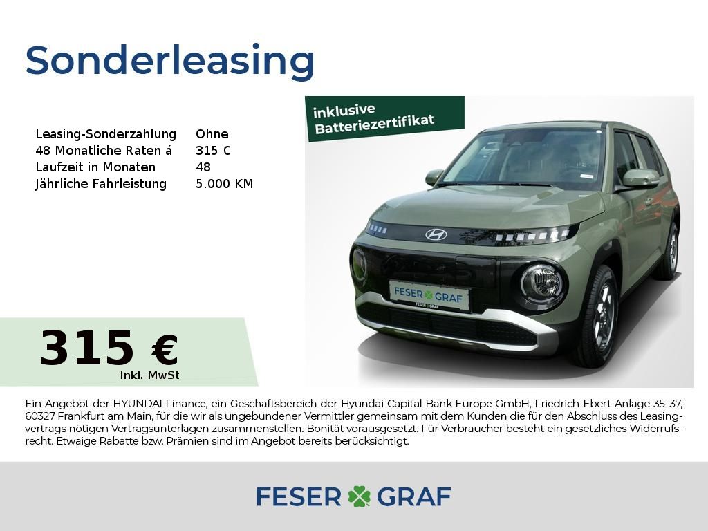 Hyundai Inster TREND EFFI.-PAKET WÄRMEPUMPE NAVI SHZ LHZ