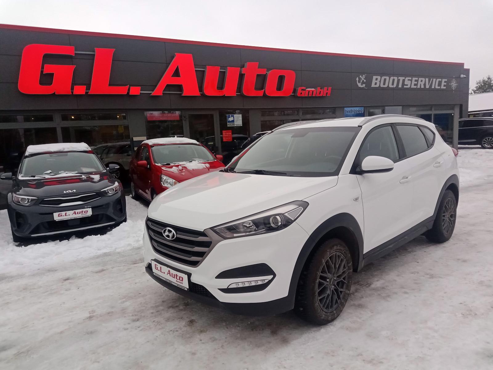 Hyundai Tucson blue 2WD/AHK/NAVI/KAM/SITZHZG/PDC/TEMPO