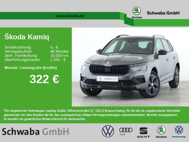 Skoda Kamiq Monte Carlo 1,0 TSI 85 kW 7-Gang automat.