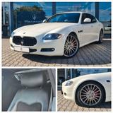 Maserati Quattroporte GTS aus Privatbesitz mit Garantie - weiße Maserati Quattroporte