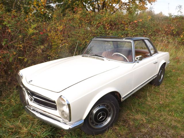 Mercedes-Benz 230 SL,der Klassiker!  Sogar mit Schaltgetriebe!