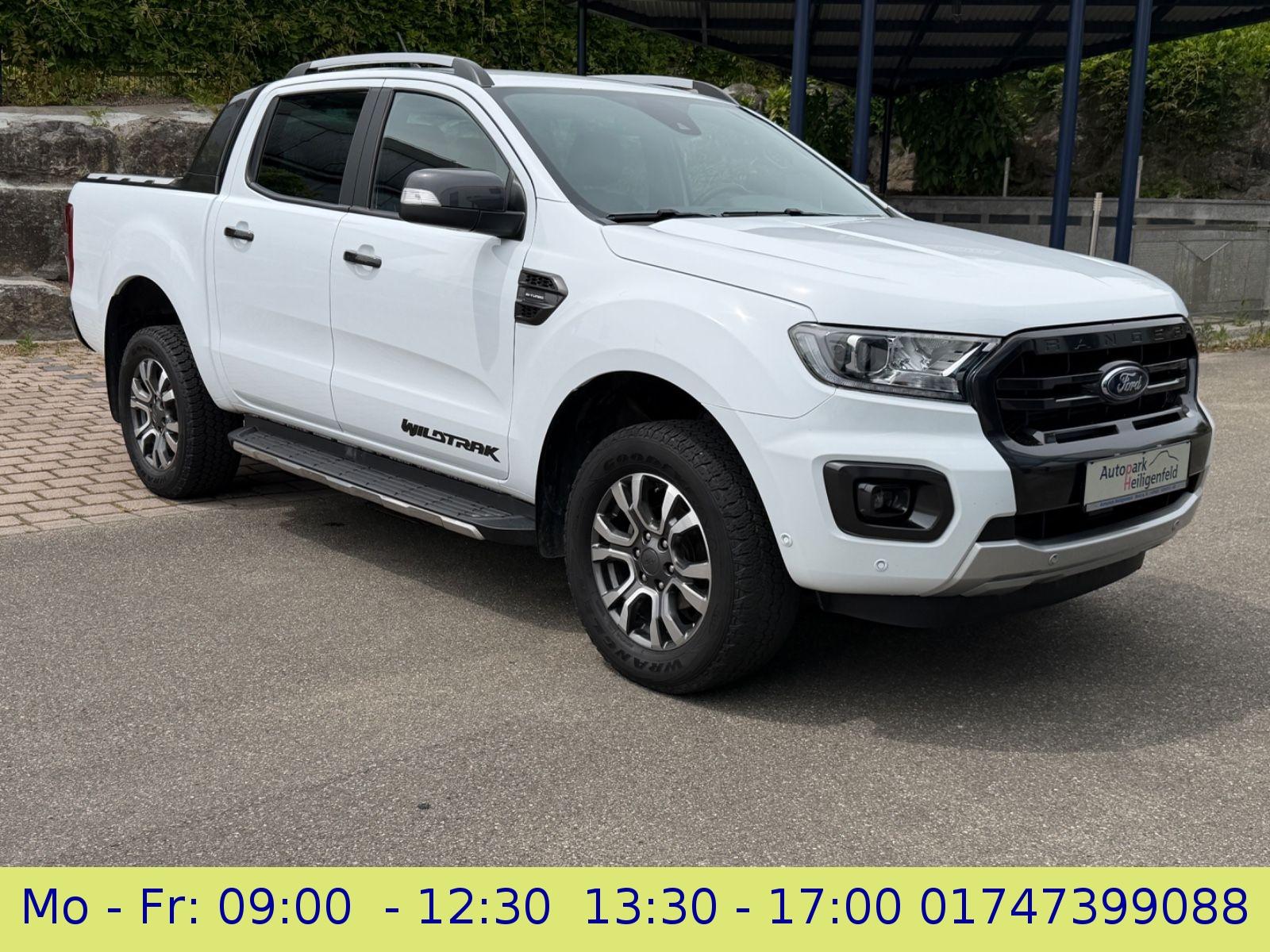 Ford Ranger Wildtrak Doka 4x4 Leder AHK RCam Navi LED