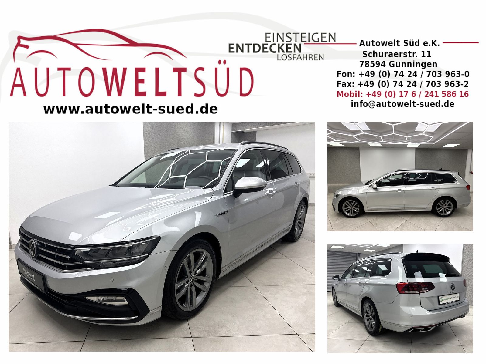 Volkswagen Passat Variant 2.0 TDI DSG R-Line Sportpaket ACC