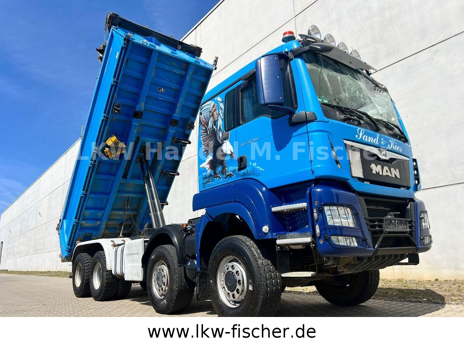 MAN TGS 35.500 8X6Bordmatik Meiller 3-S Euro 6 Dt