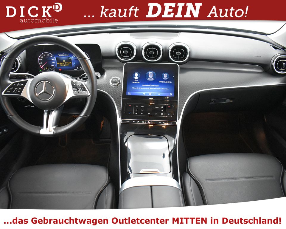 Mercedes-Benz C 300 C300e 9G Avantg WIDESC+LEDER+STANDHZ+KAM+ACC+18"