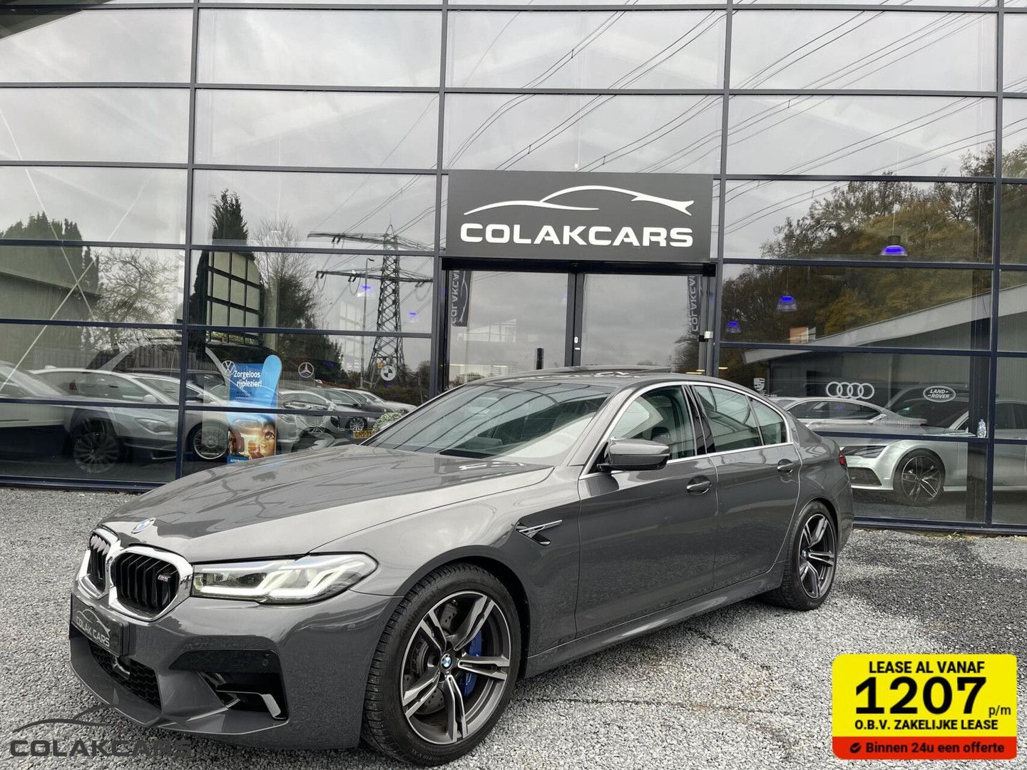 BMW BMW M5 5-serie X Drive voll Opties/Dak/ Head up 60