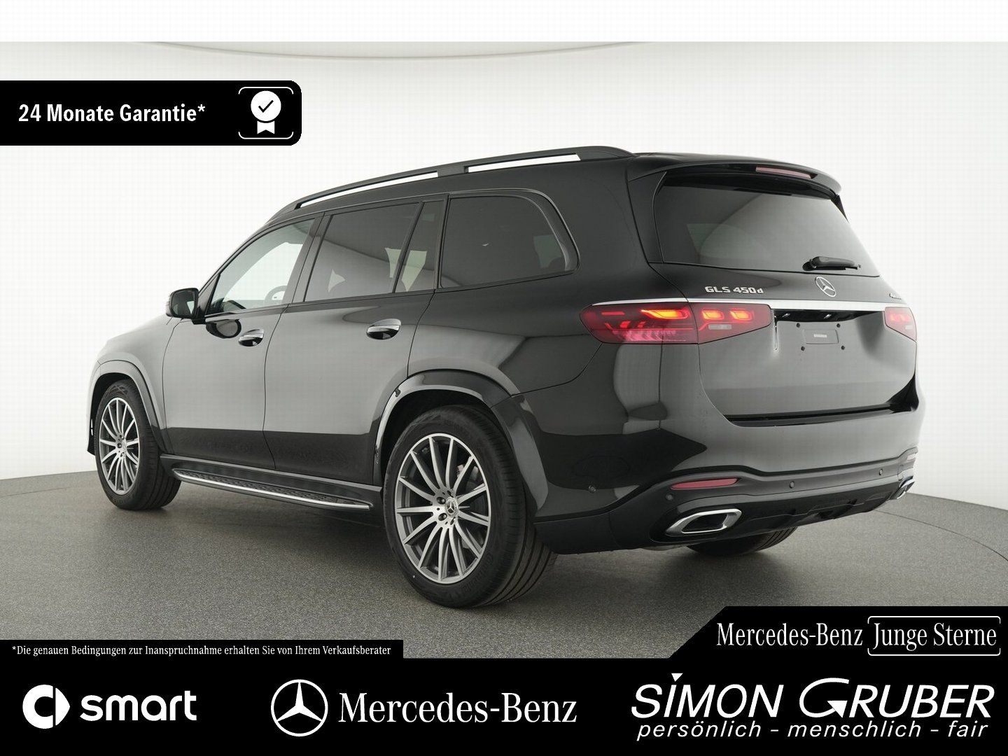Fahrzeugabbildung Mercedes-Benz GLS 450 d 4M AMG Night Burm3D Pano AHK 7Sitze