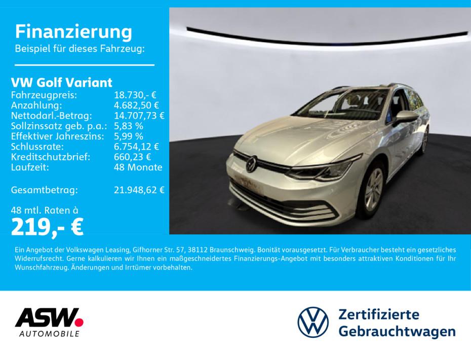 Volkswagen Golf Variant Life 2.0TDI DSG LED Nav PDC SHZ ACC, миниатюра 3