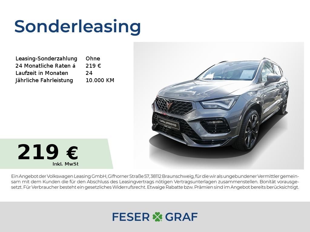 Cupra Ateca 1.5 TSI DSG NAVI,ACC,KAMERA