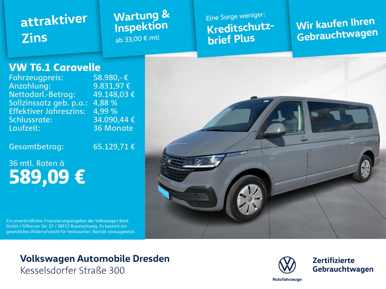 Volkswagen T6 Caravelle T6.1 Caravelle 2.0 TDI DSG Comfortline Kamera Na