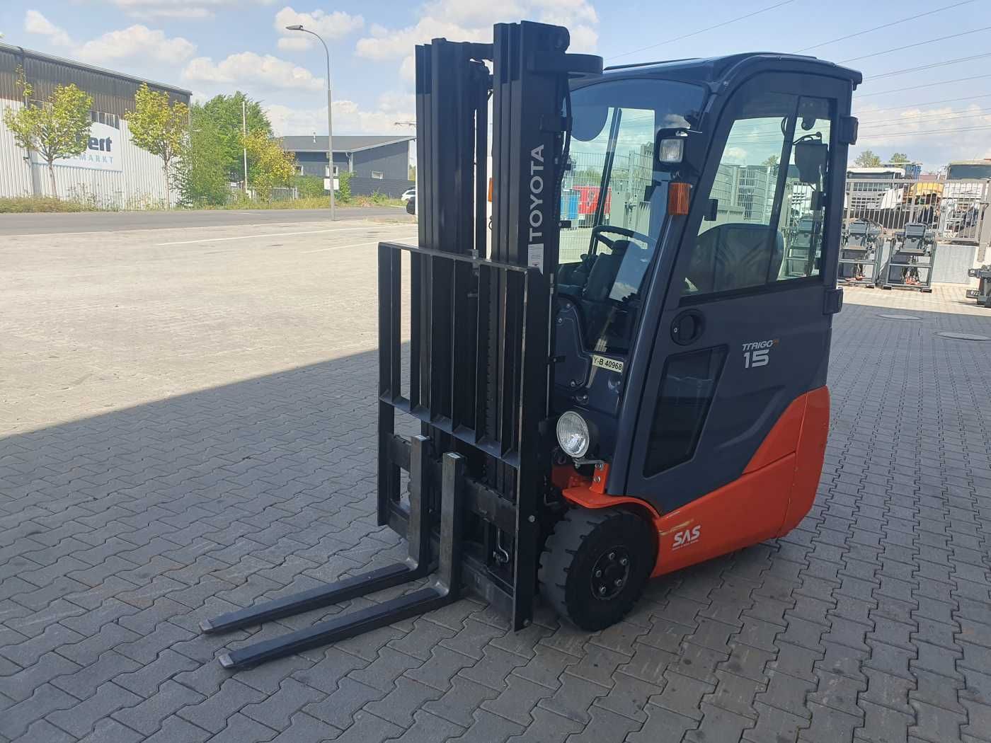Fahrzeugabbildung Toyota 8FBET15 / Triplex: 4.30m / nur 3.412h! / 2022