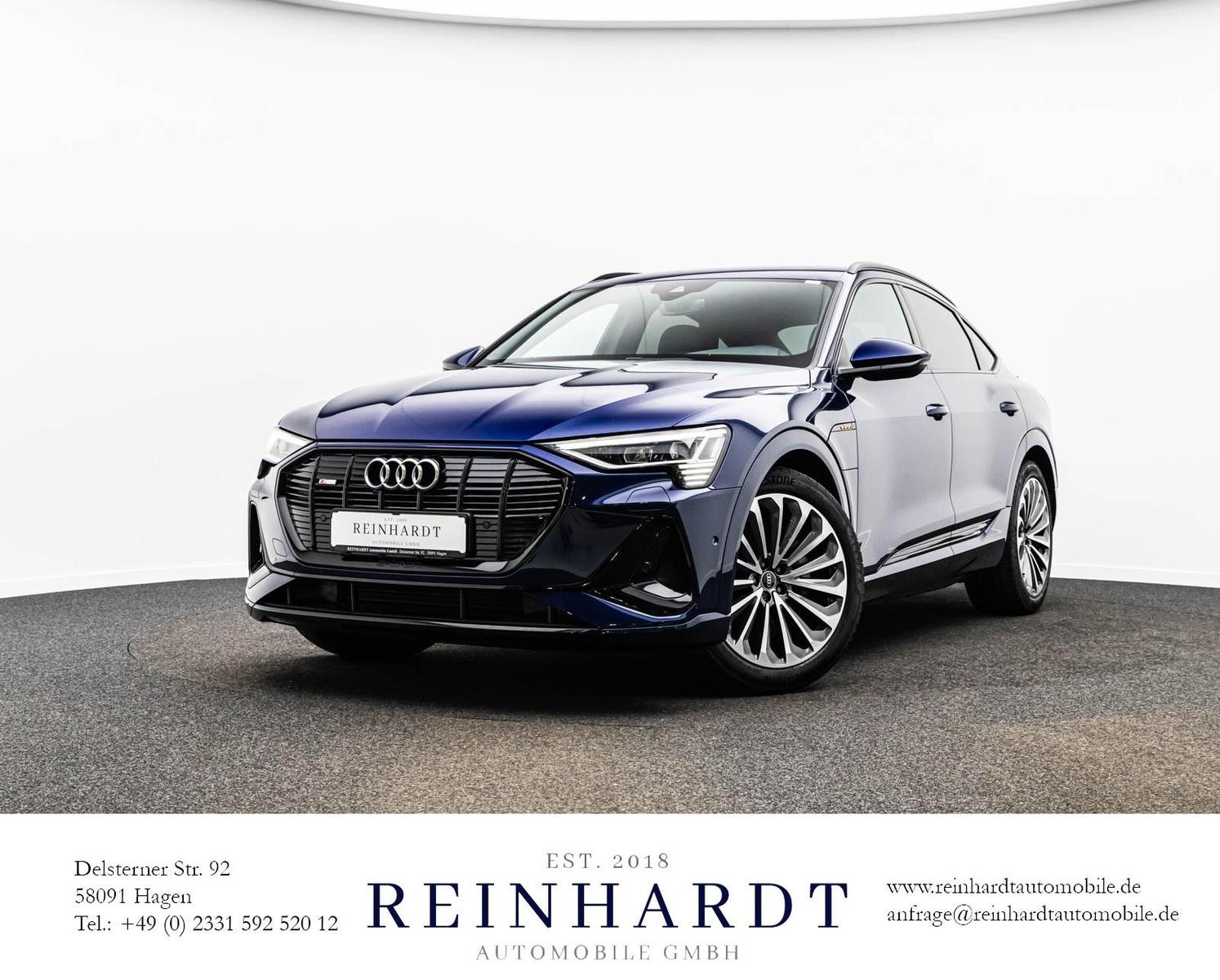 Audi e-tron E-TRON SPORTBACK 50 2x S LINE BLACK ACC/PANO/B&O