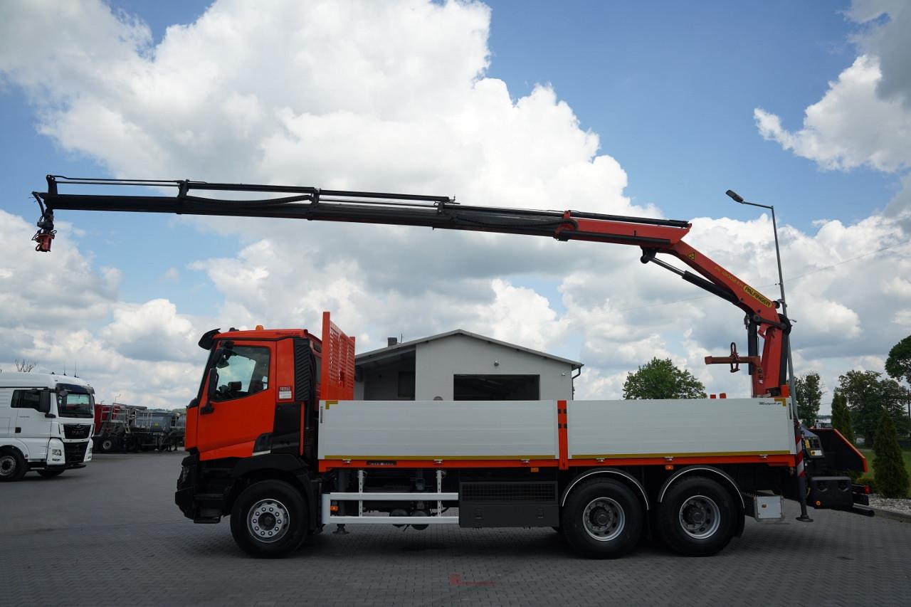 Renault C 430 / 6x4 / SKRZYNIOWY 6,5 M + HDS PALFINGER P