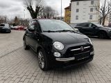 Fiat 500 C 1.2 CABRIO LOUNGE PDC|ALU 16 ZOLL|DACH ROT - Fiat 500: Schwarz, Cabrio