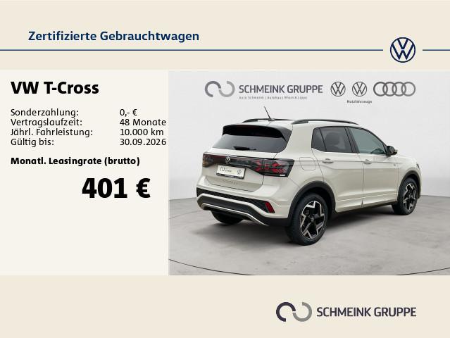 Volkswagen T-Cross R-Line 1.0 TSI DSG AHK Kamera Navi ACC A, миниатюра 5