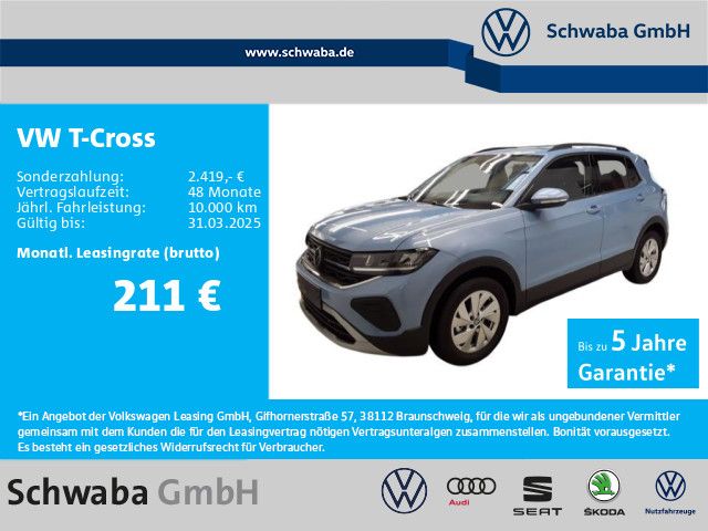 Volkswagen T-Cross Life 1.5 DSG*LED*VIRTUAL*NAVI*ACC*16"LM*