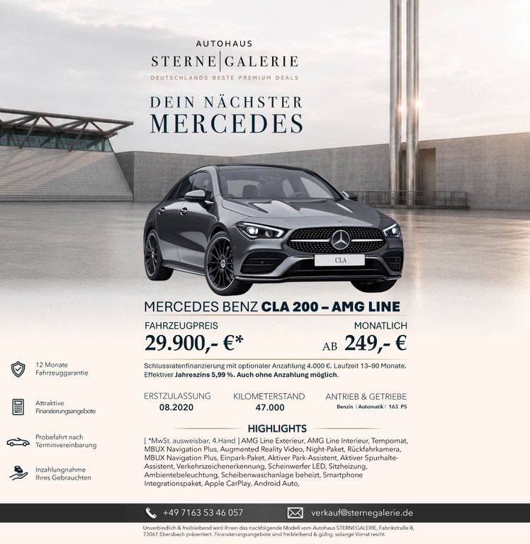 Image of Mercedes-Benz CLA 200