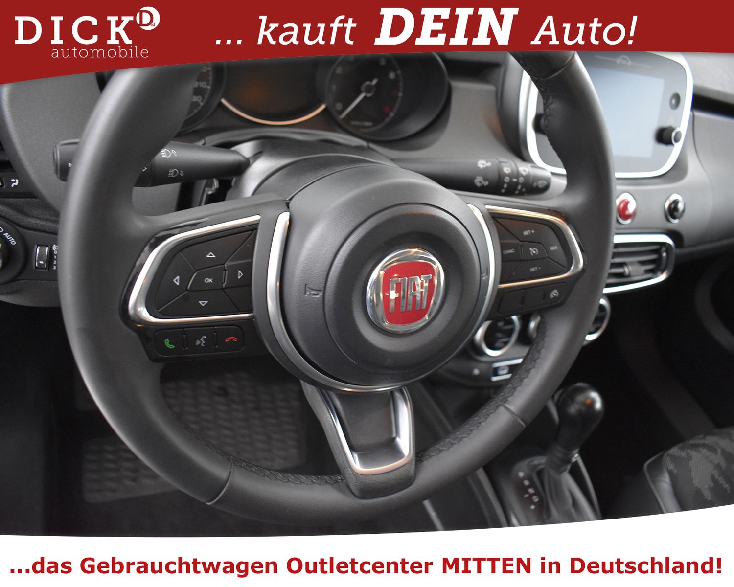 FIAT 500X 1.3 Cross Aut. LEDER+PDC+MFL+TEMP+APPLE+DAB - Image 14