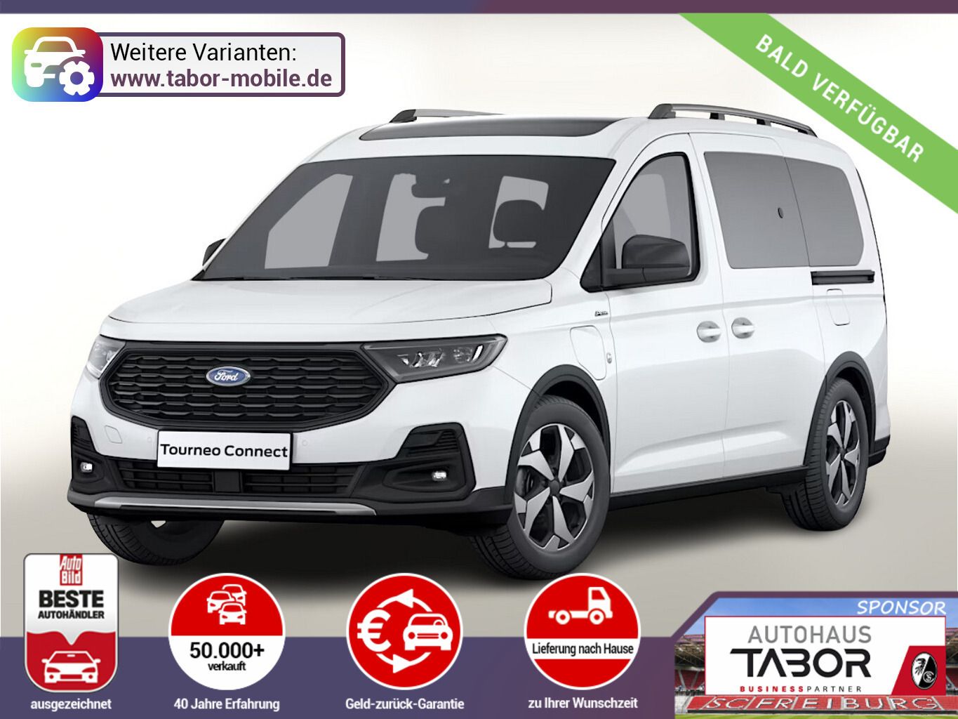 Ford Grand Tourneo Connect PHEV Active Pano UVP-18%*