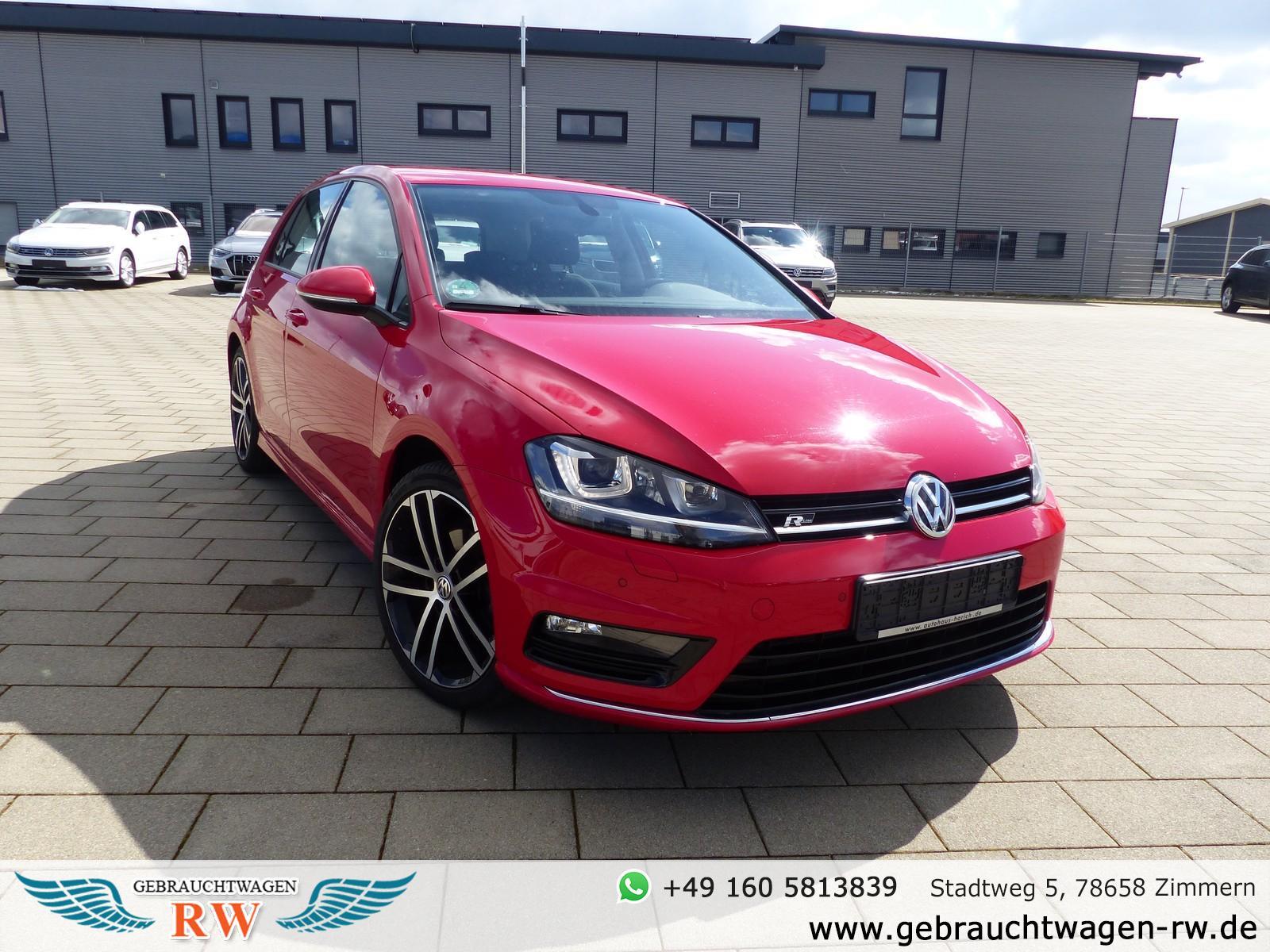 Volkswagen Golf VII R LINE 150PS+NAVI+BI XENON+PDC+18"ALU