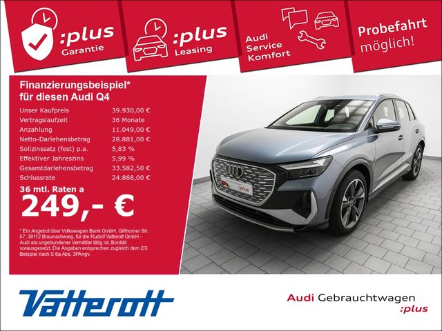 Audi Q4 50 quattro s line AHK Wärmep. LED