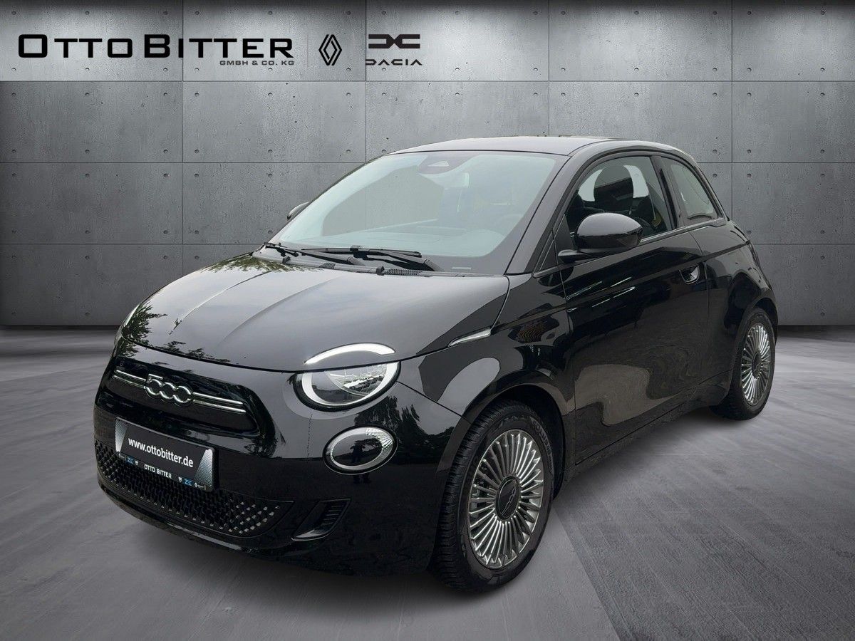 Fiat 500e Icon Elektro 16"ALU/NAVI/SCHNELLADER-50KW