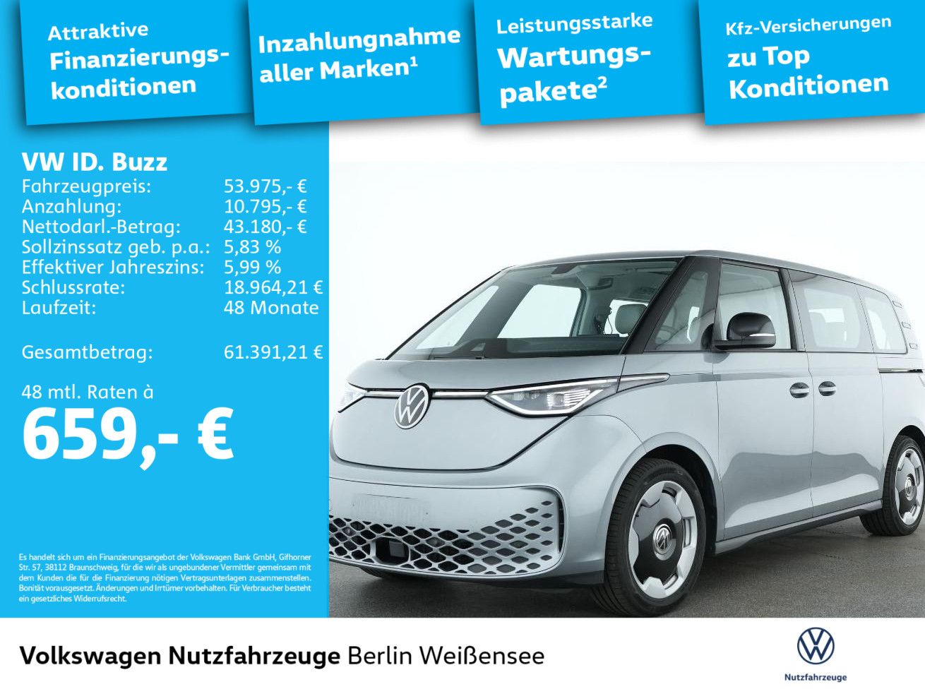 Volkswagen ID.Buzz Pro KR SHZ 6-SITZ MATRIX PANO foto 3
