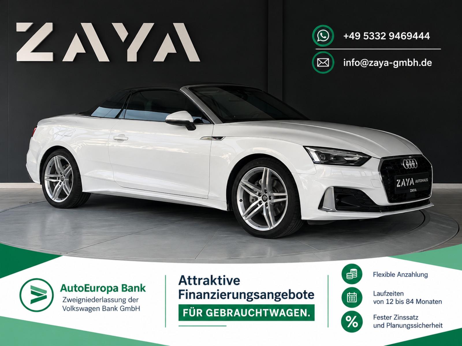 Audi A5 40 TDI S-Line Quattro Cabrio*LED*NAVI*PDC*