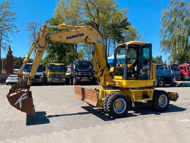 Komatsu PW 118 MR-8 KOPARKA KOŁOWA 13 TON