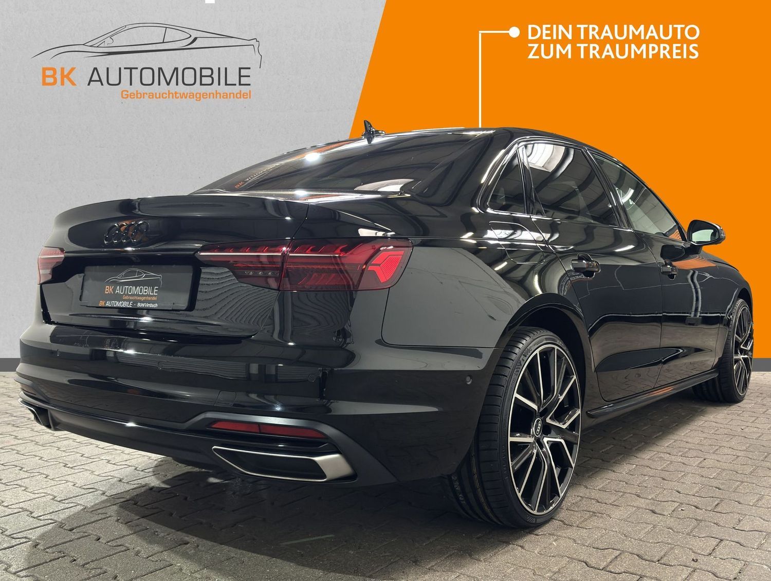 Fahrzeugabbildung Audi A4 30 TDI S-line #Matrix#Virtual#Black#B&O#20"